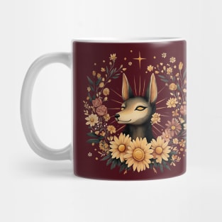 Anubis Egyptian Mythology Art – Dark Boho Aesthetic Mug